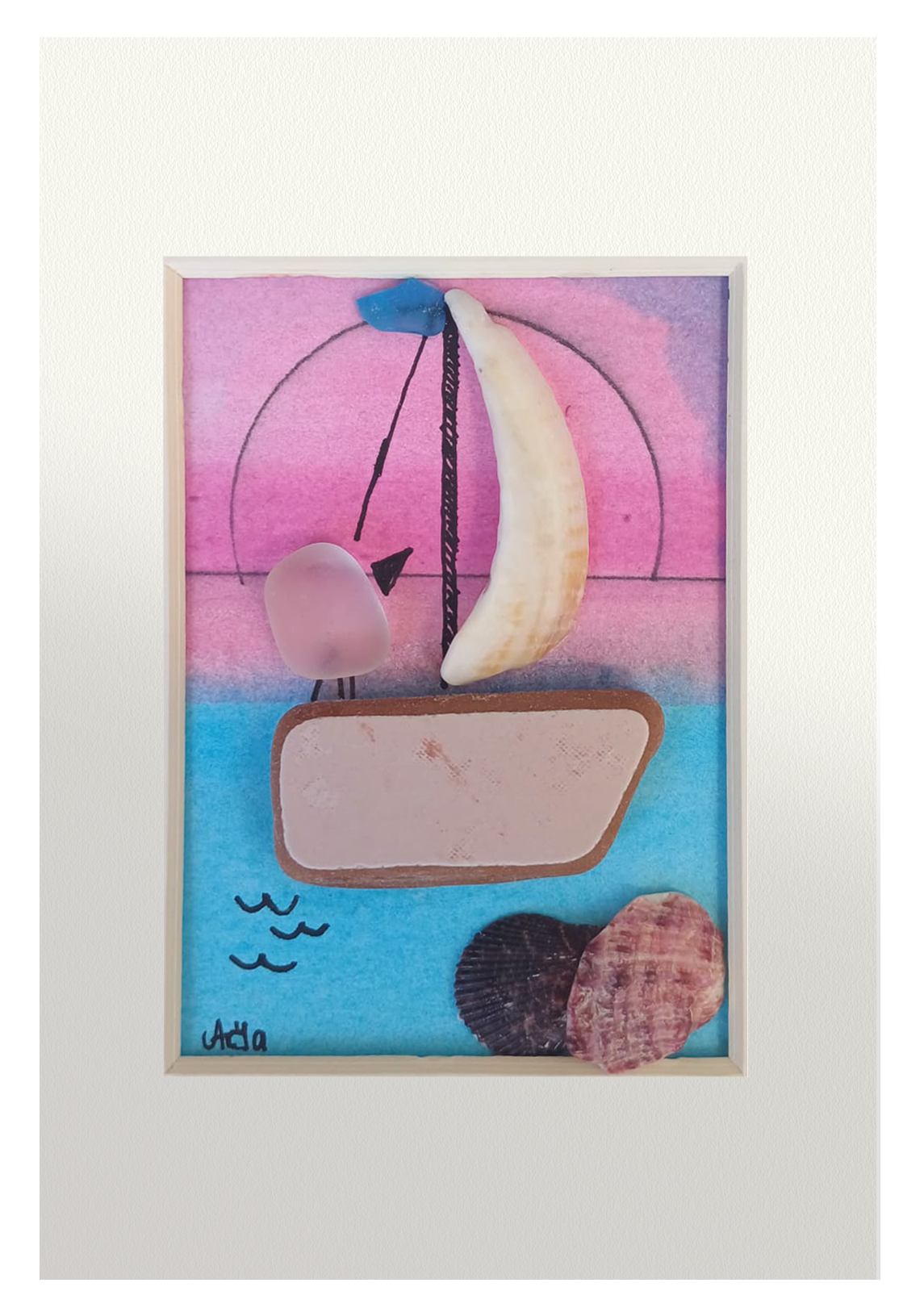 Atardecer en el velero