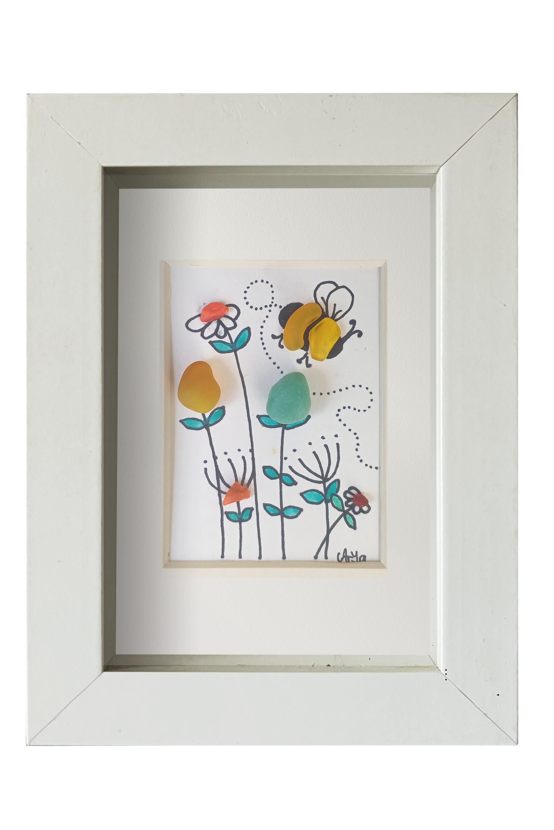 Abejorro en las flores