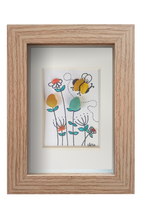 Abejorro en las flores