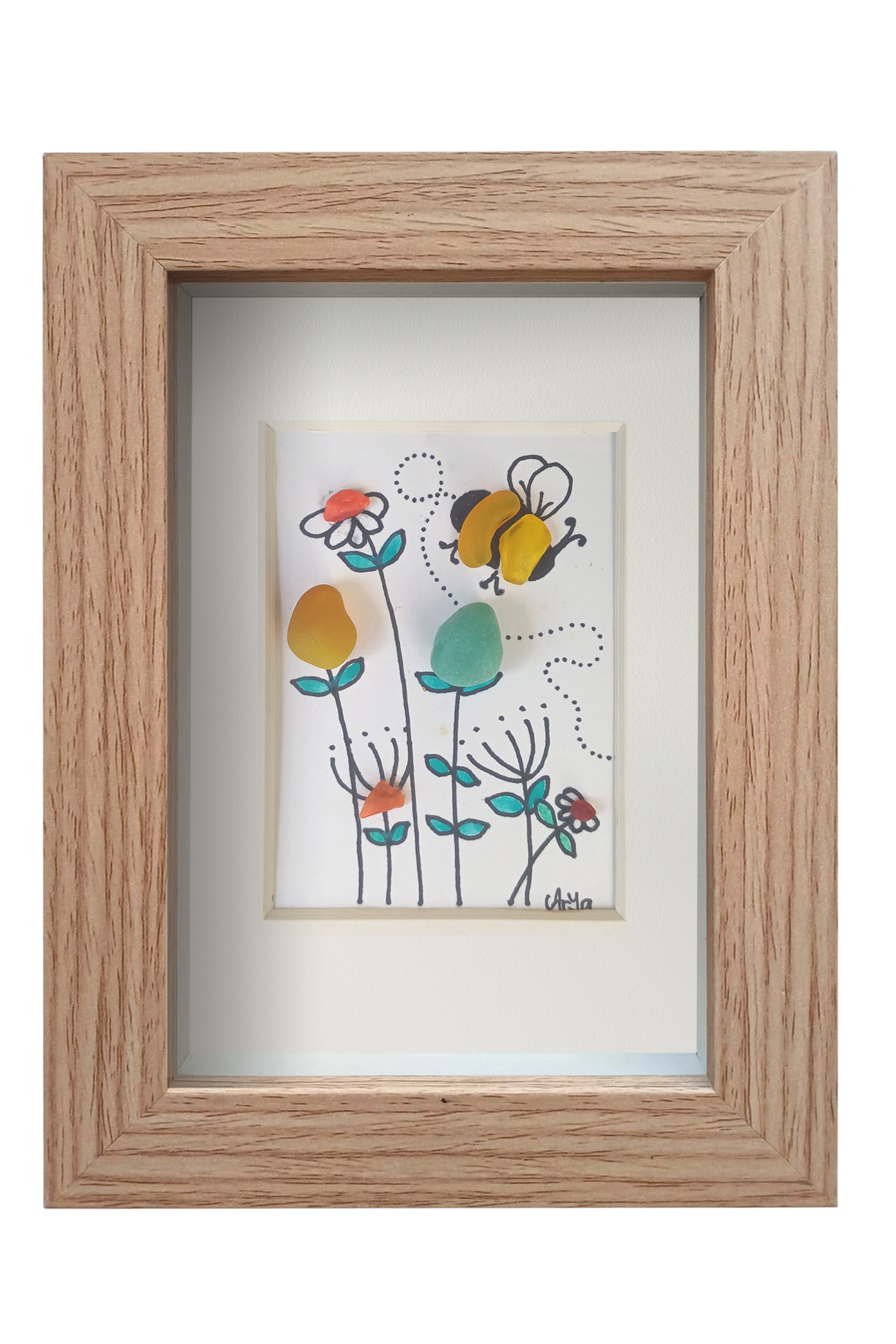 Abejorro en las flores