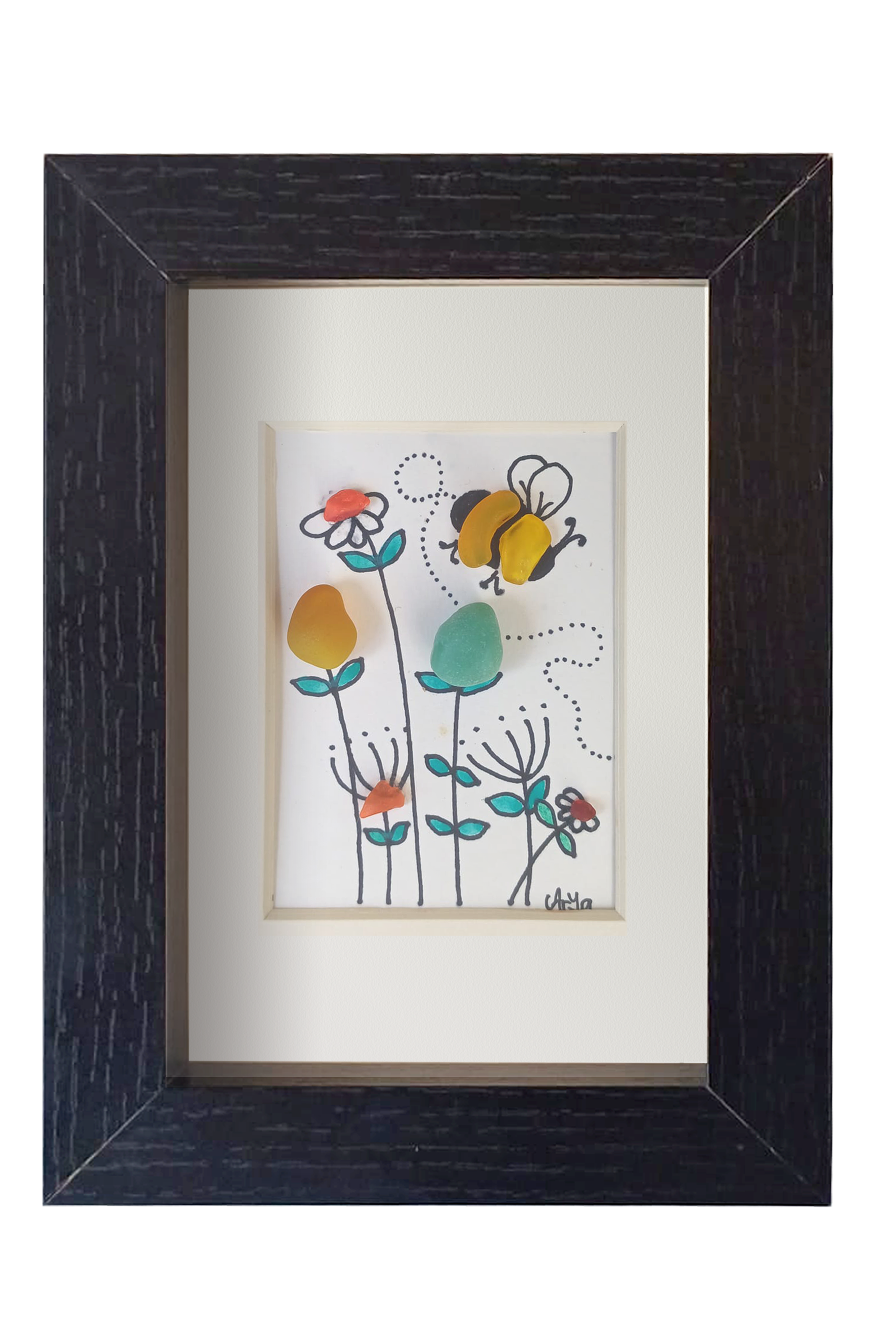 Abejorro en las flores