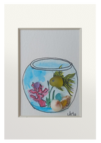 Pececito en su pecera