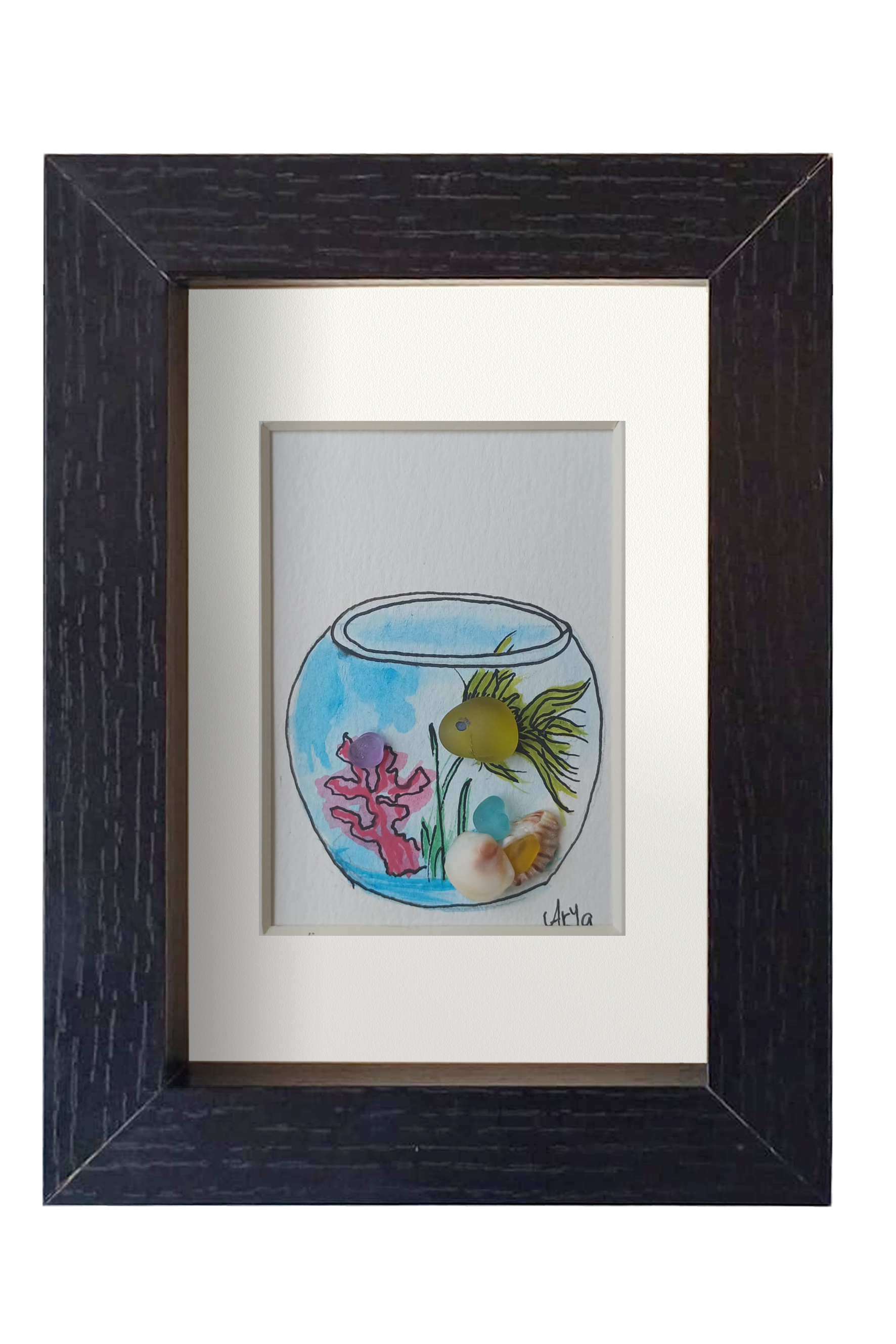 Pececito en su pecera