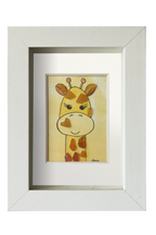 Girafa feliz