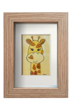 Girafa feliz