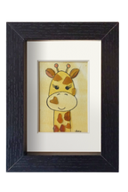 Girafa feliz