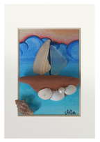 Navegando al atardecer