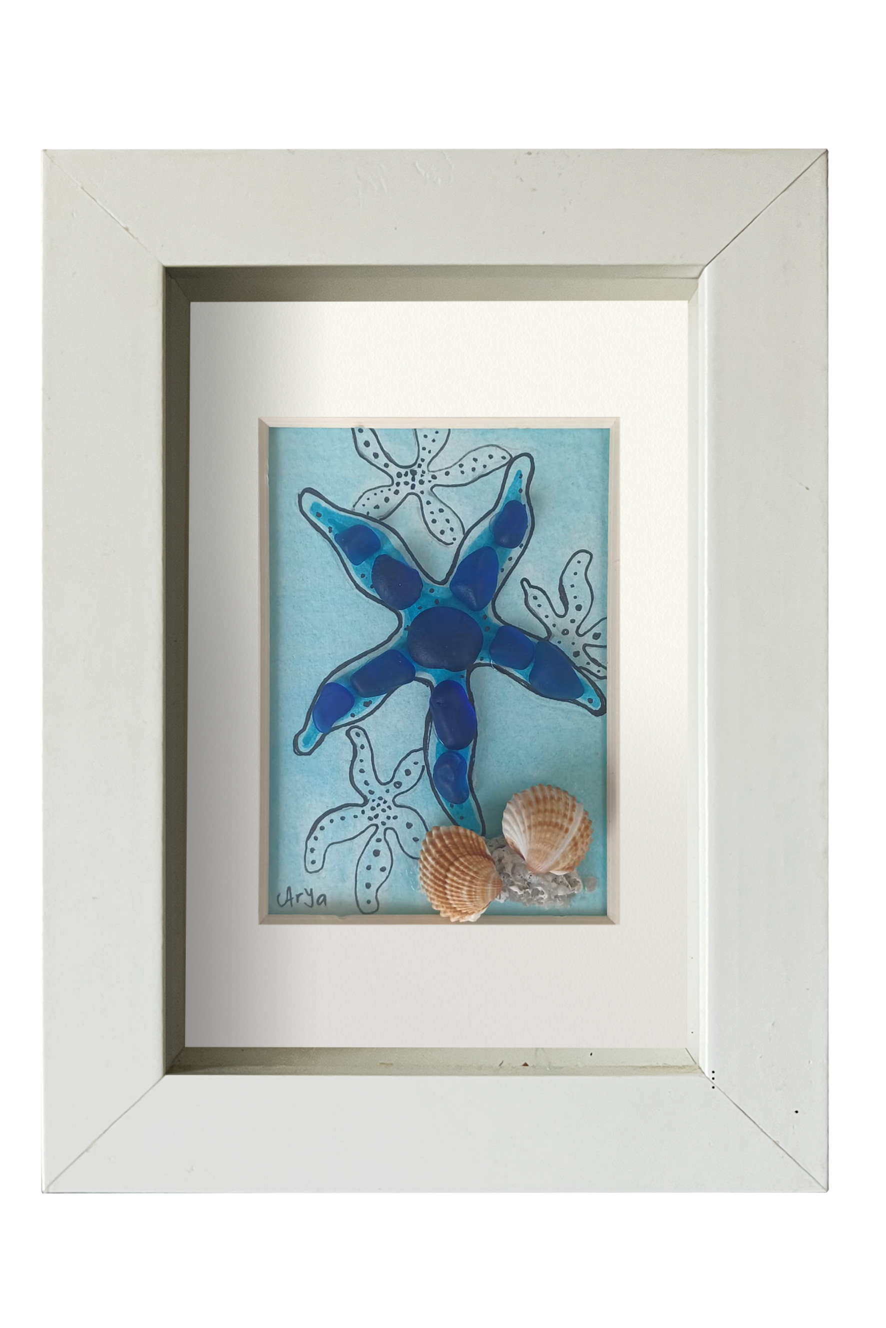 Estrella de mar azul