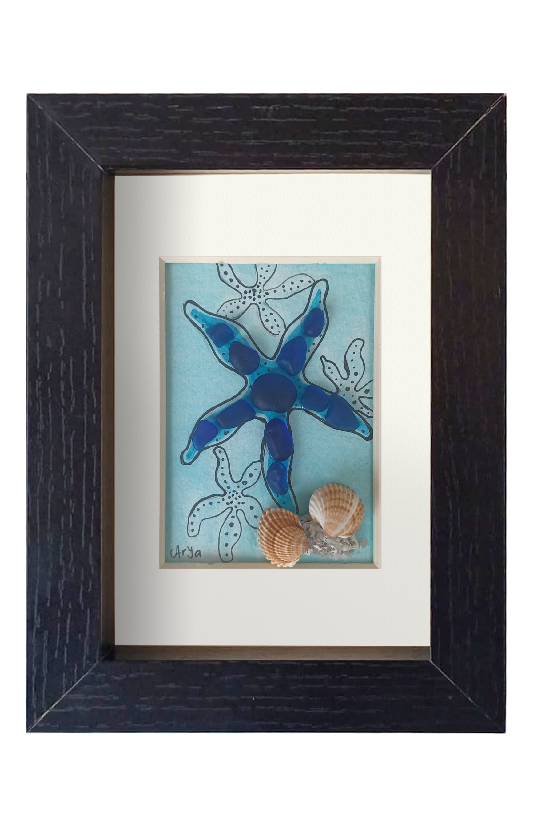 Estrella de mar azul