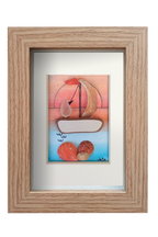 Navegando al atardecer