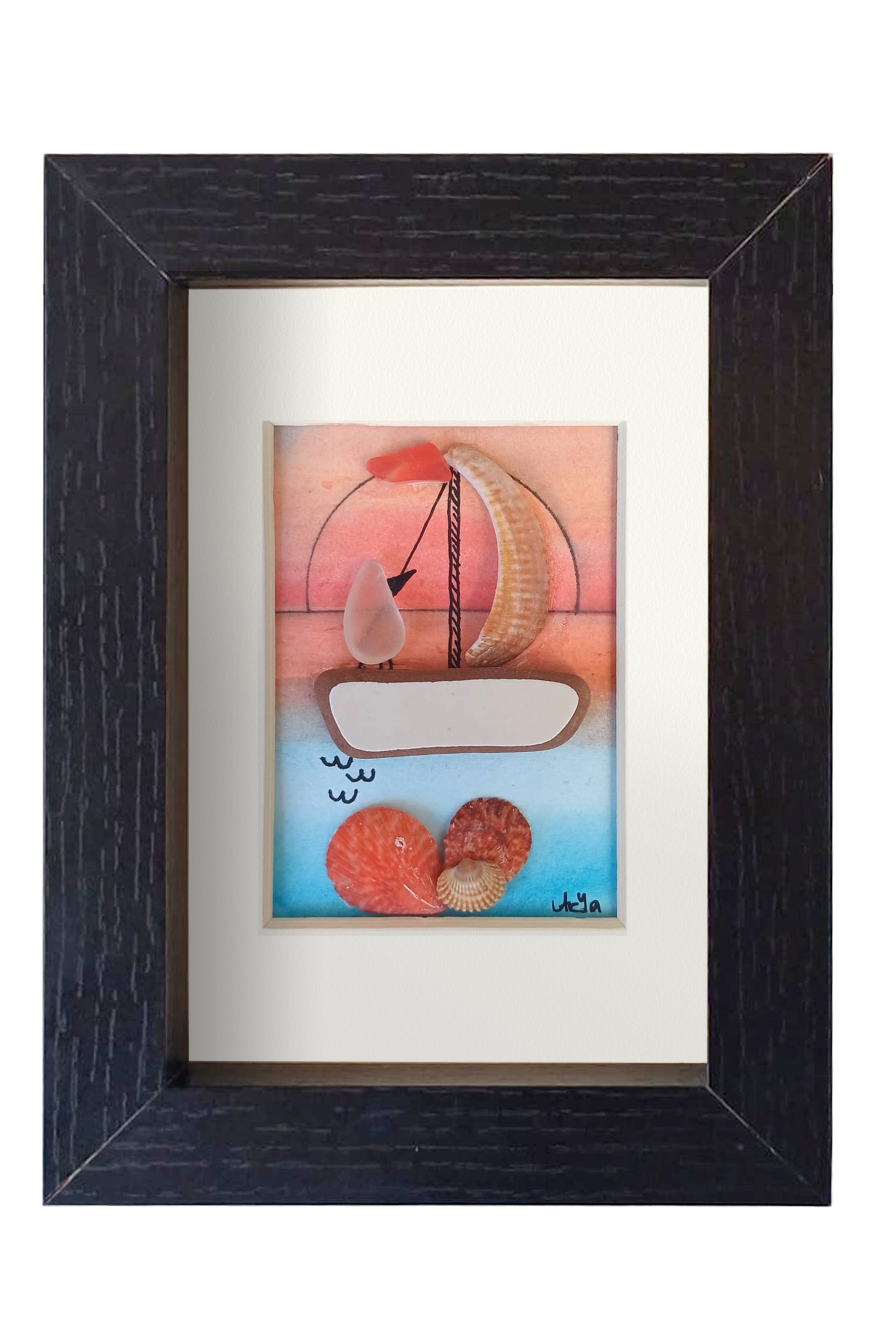 Navegando al atardecer