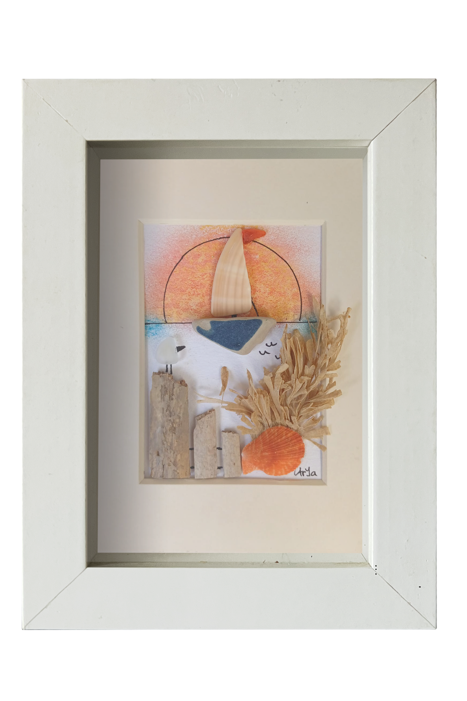 Atardecer mirando al mar