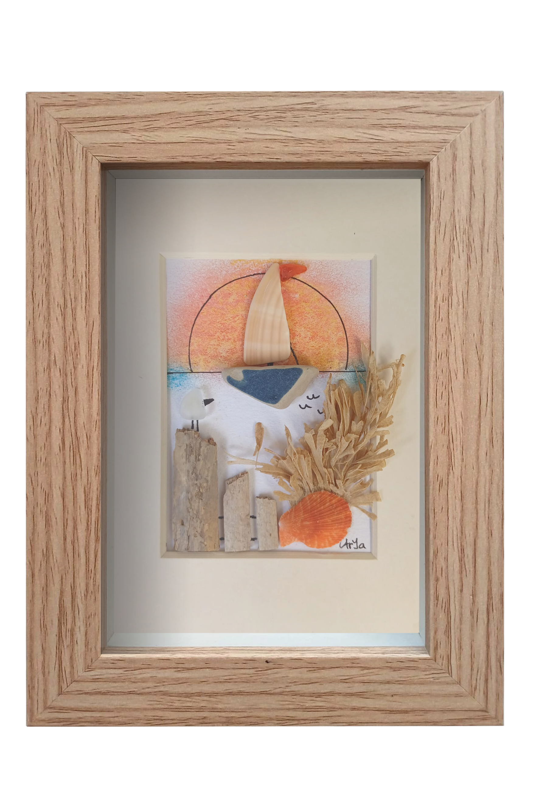 Atardecer mirando al mar